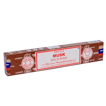 Bețișoare Parfumate Satya - Aromă Mosc - 15g
