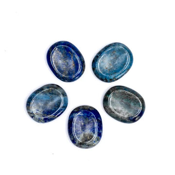 Pietre Antistres din Lapis Lazuli (5 bucati)